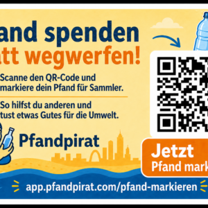 Pfand spenden statt wegwerfen
