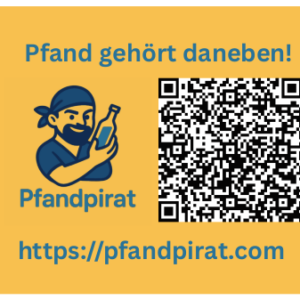 Pfandpirat Pfand gehört daneben