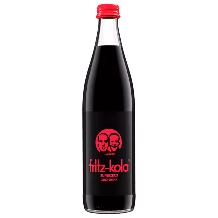 Fritz-Kola Superzero 0,5l MEHRWEG