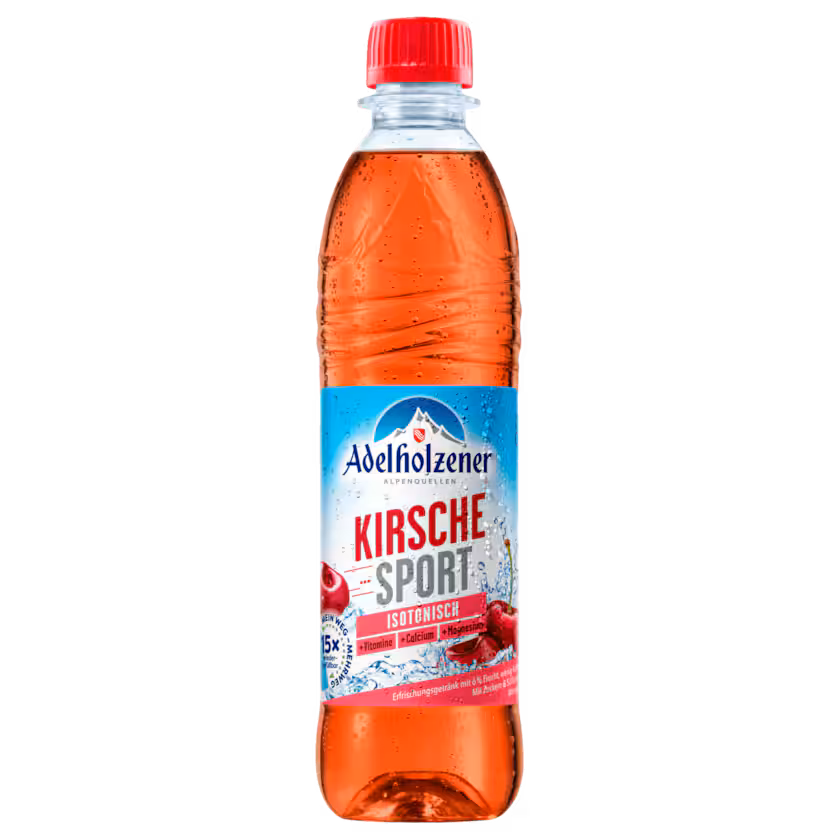 Adelholzener Kirsche Sport 0,5l MEHRWEG