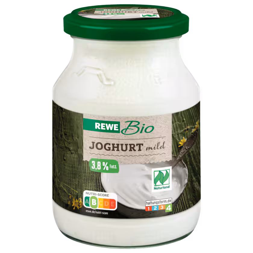 Rewe Bio Joghurt mild 3,8% MEHRWEG