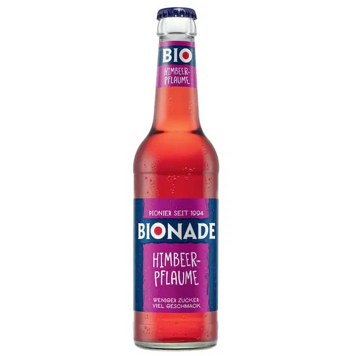 Bionade Bio Himbeer-Pflaume 0,33l MEHRWEG