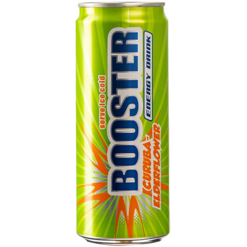 Booster Energy Curuba Elderflower 0,33L EINWEG