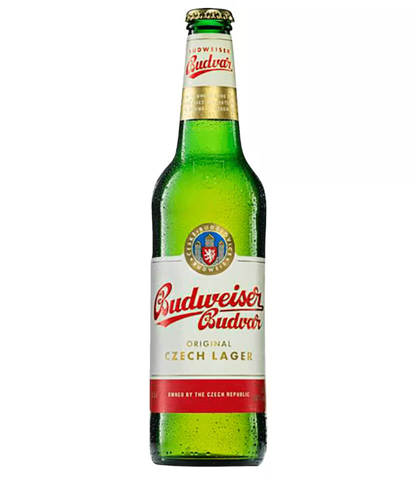 Budweiser Budvar Premium Lagerbier 0,33l MEHRWEG
