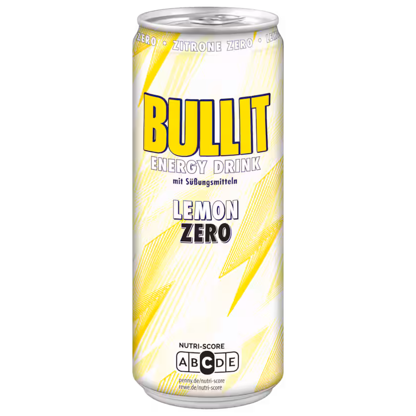 Bullit Energy Drink Lemon Zero 0,33l EINWEG