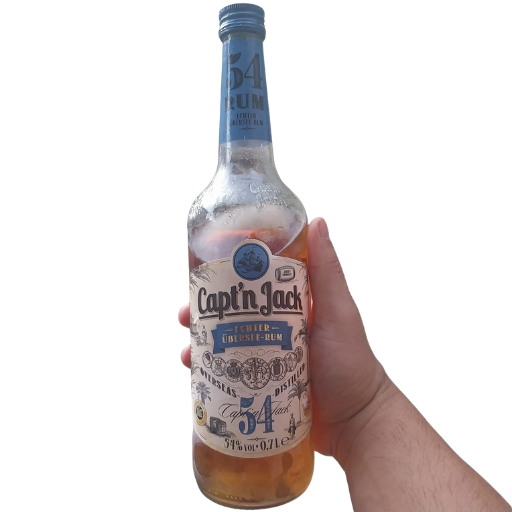 Capt’n Jack Rum 54% KEIN PFAND