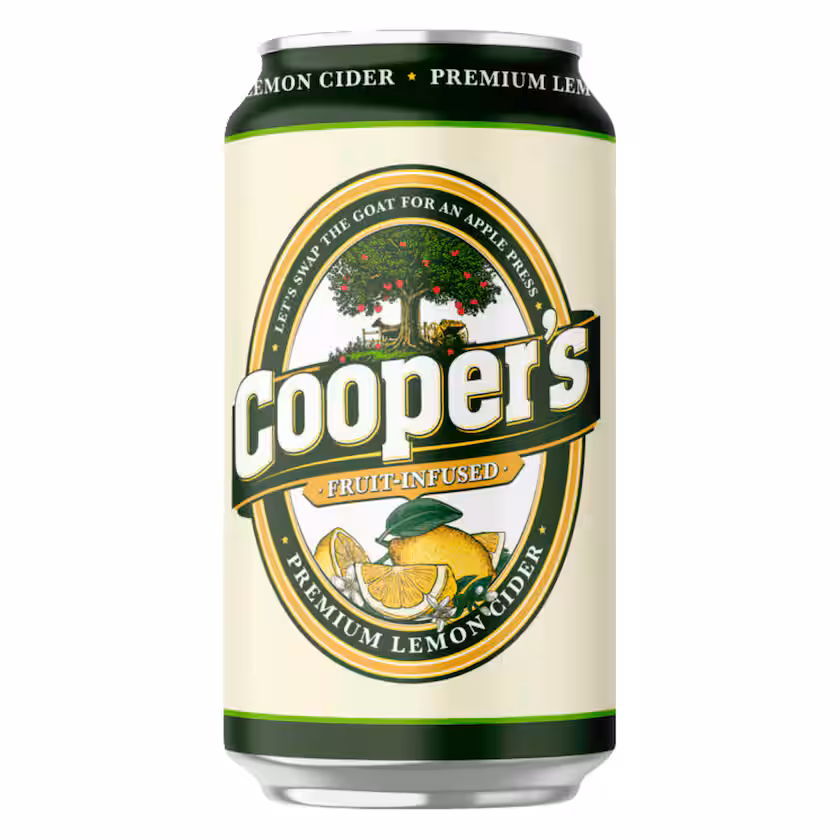 Cooper’s Lemon-Mint Cider 0,33l EINWEG