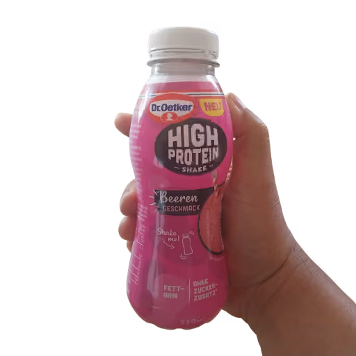 Dr. Oetker High Protein Shake Beeren Geschmack 0,33l EINWEG