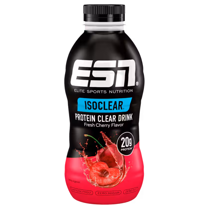 ESN Isoclear Protein Clear Drink Fresh Cherry 0,5l EINWEG