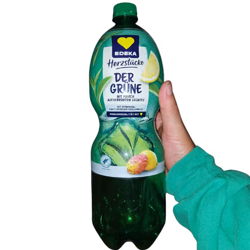 Edeka Herzstücke Ice Tea Der Grüne Zitrone-Kaktusfeige 1,5l EINWEG