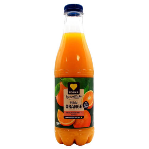 Edeka Herzstücke milde Orange 1,0l EINWEG