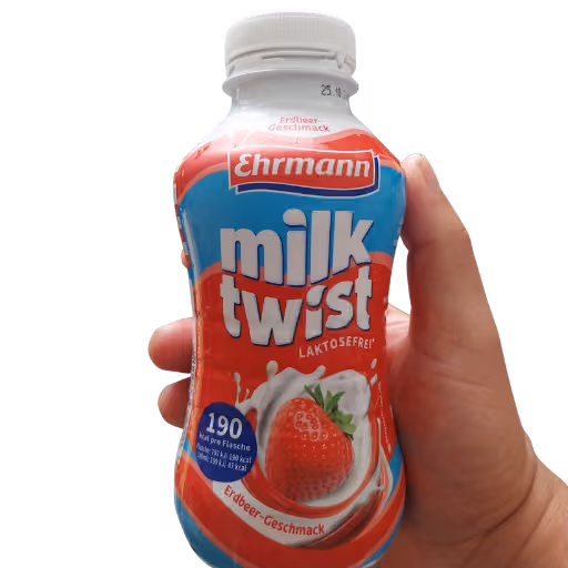 Ehrmann Milk Twist Erbeergeschmack 0,4l EINWEG