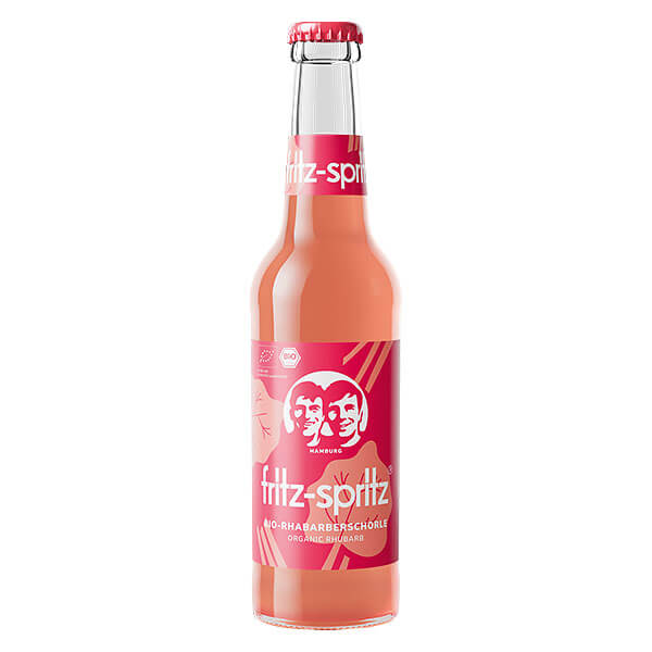 Fritz Spritz Bio-Rhabarberschorle 0,33l MEHRWEG
