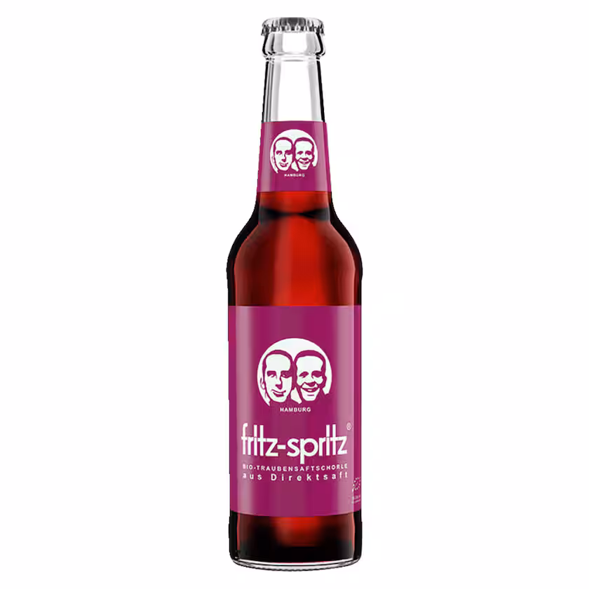 Fritz-spritz Bio-Traubensaftschorle 0,33l MEHRWEG