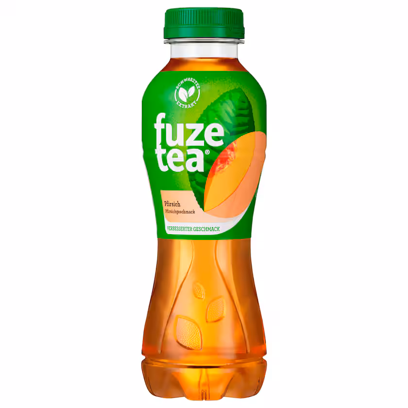 Fuze Tea Schwarzer Tee Pfirsich 0,4l EINWEG