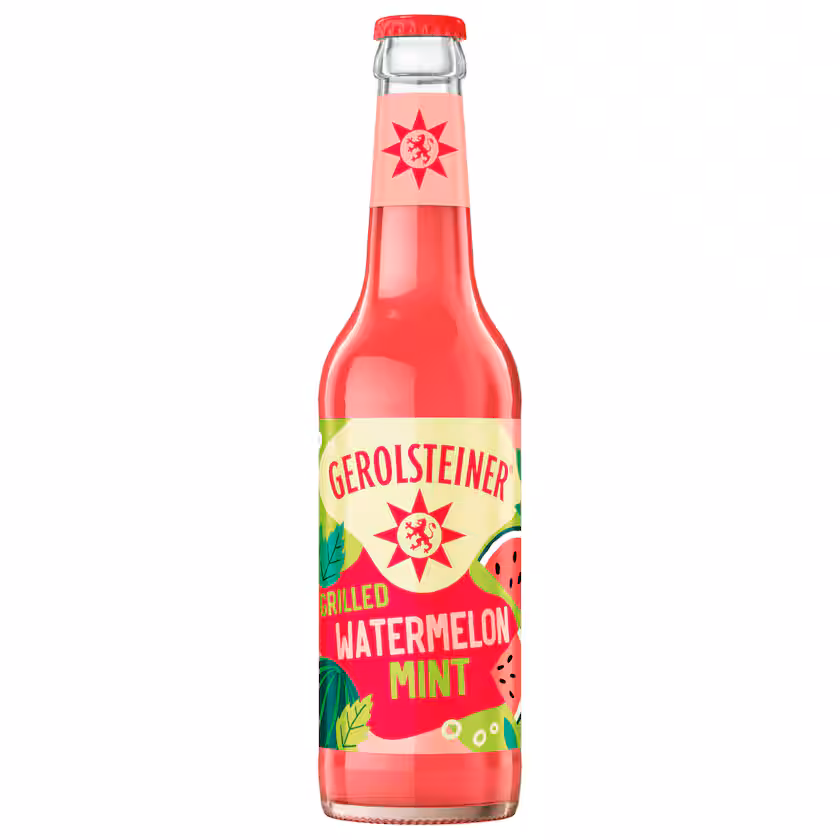 Gerolsteiner Limo Grilled Watermelon Mint 0,33l MEHRWEG