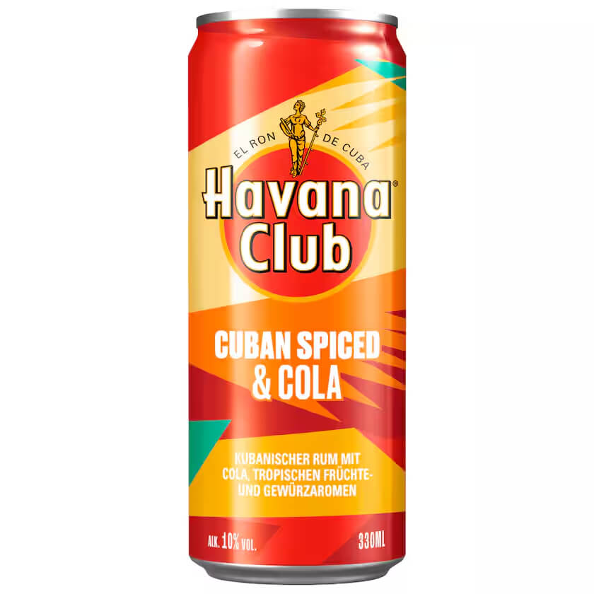 Havana Club Cuban Spiced & Cola 0,33l EINWEG