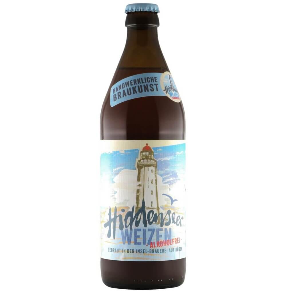 Hiddenseer Weizen alkoholfrei 0,5l MEHRWEG
