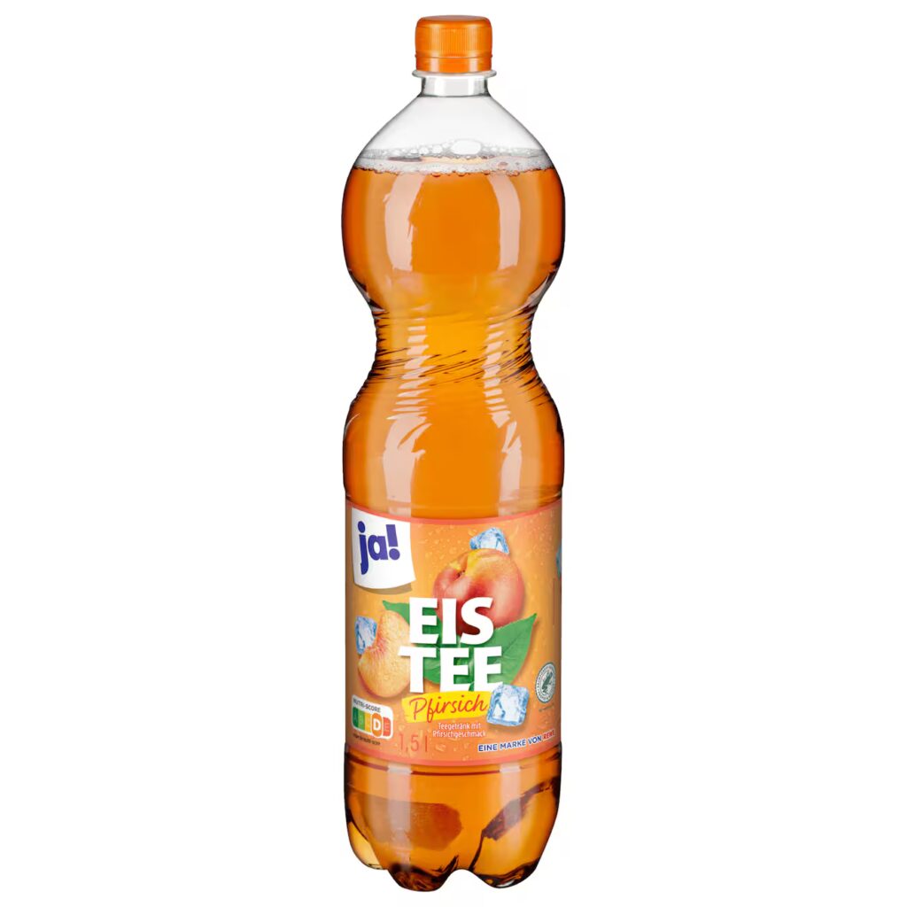 Ja! Eistee Pfirsich 0,5l EINWEG