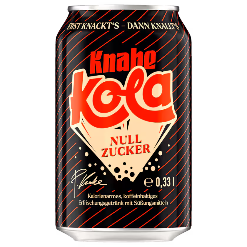 Knabe Cola Null Zucker 0,33l EINWEG