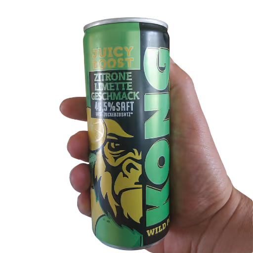 Kong Strong Jucy Boost Zitrone Limette 0,25l EINWEG