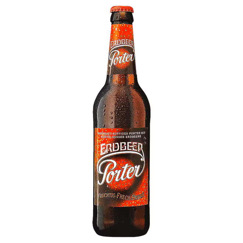 Lausitzer Erdbeer-Porter 0,5l MEHRWEG