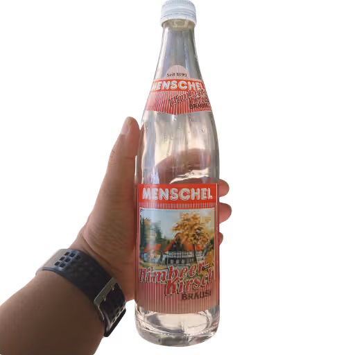 Menschel Himbeer-Kirsch Brause 0,5l MEHRWEG