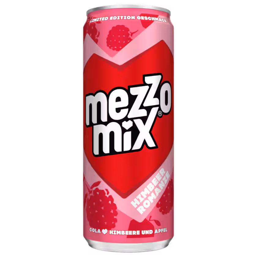 Mezzo Mix Himbeer Romanze Limited Edition 0,33l EINWEG