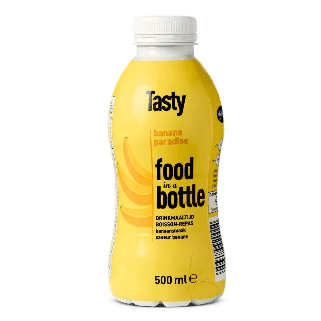 Milbona Tasty food in a biotle banana paradise 0,5l EINWEG