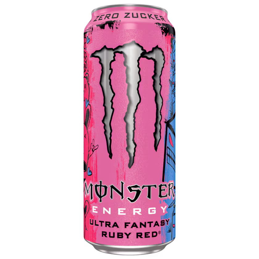 Monster Energy Zero Sugar Ultra Fantasy Ruby Red 0,5l EINWEG