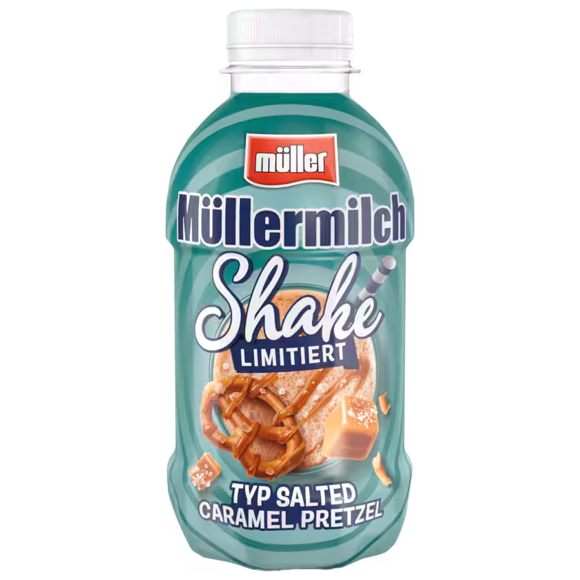 Müller Müllermilch Salted Caramel Pretzel 400ml EINWEG