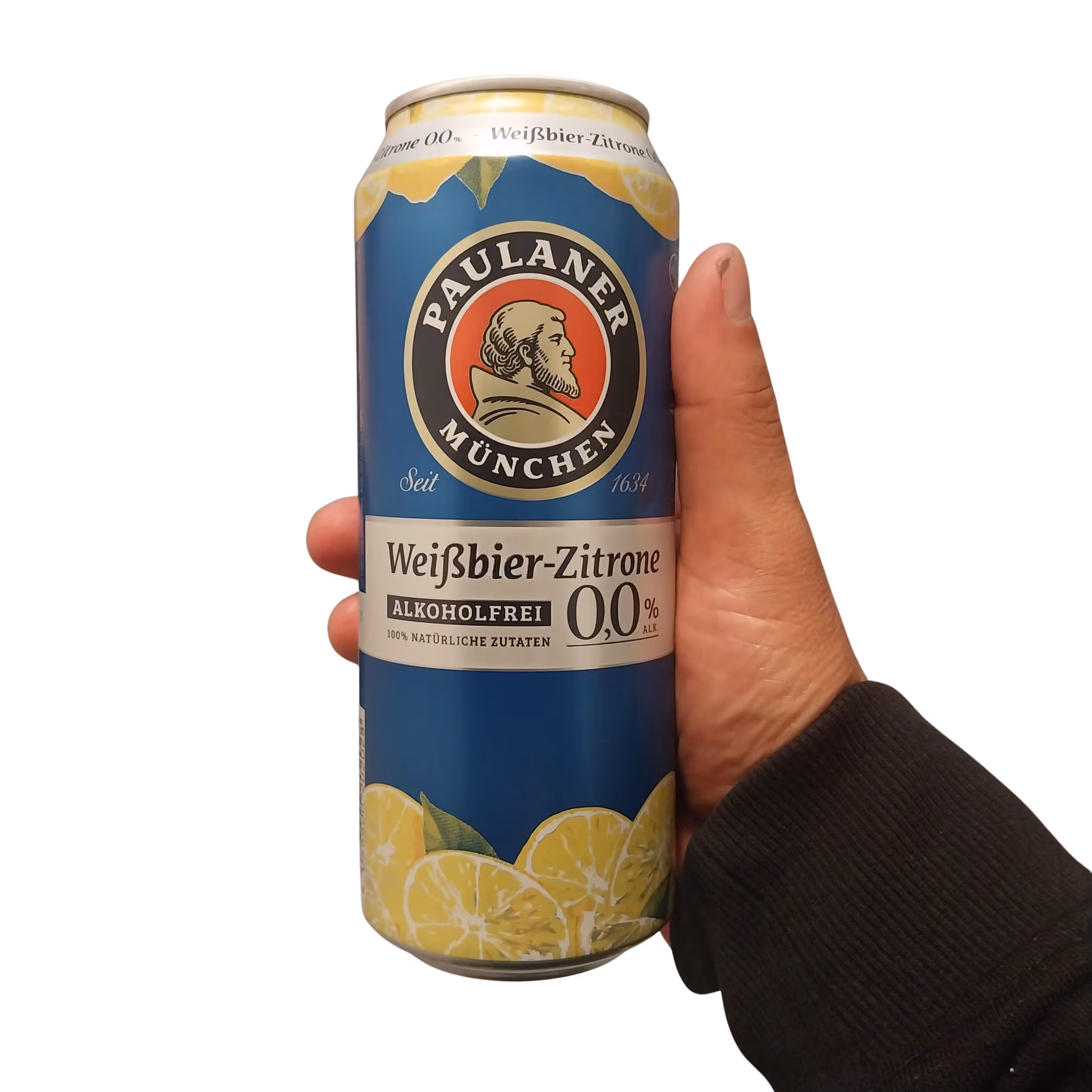 Paulaner Weißbier-Zitrone alkoholfrei 0,5l EINWEG