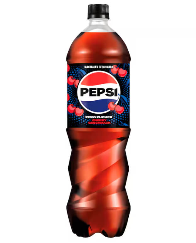 Pepsi Cola Zero Zucker Cherry 1,25l EINWEG