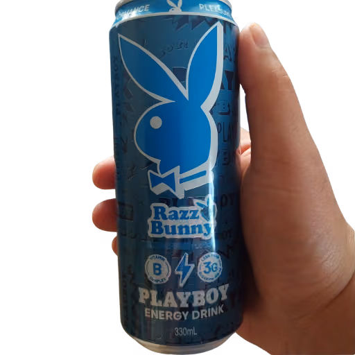 Playboy Energy Drink Razz Bunny 0,33l EINWEG