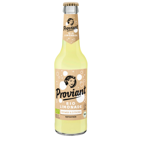Proviant Limonade Bio Ingwer-Zitronen naturtrüb 0,33l MEHRWEG