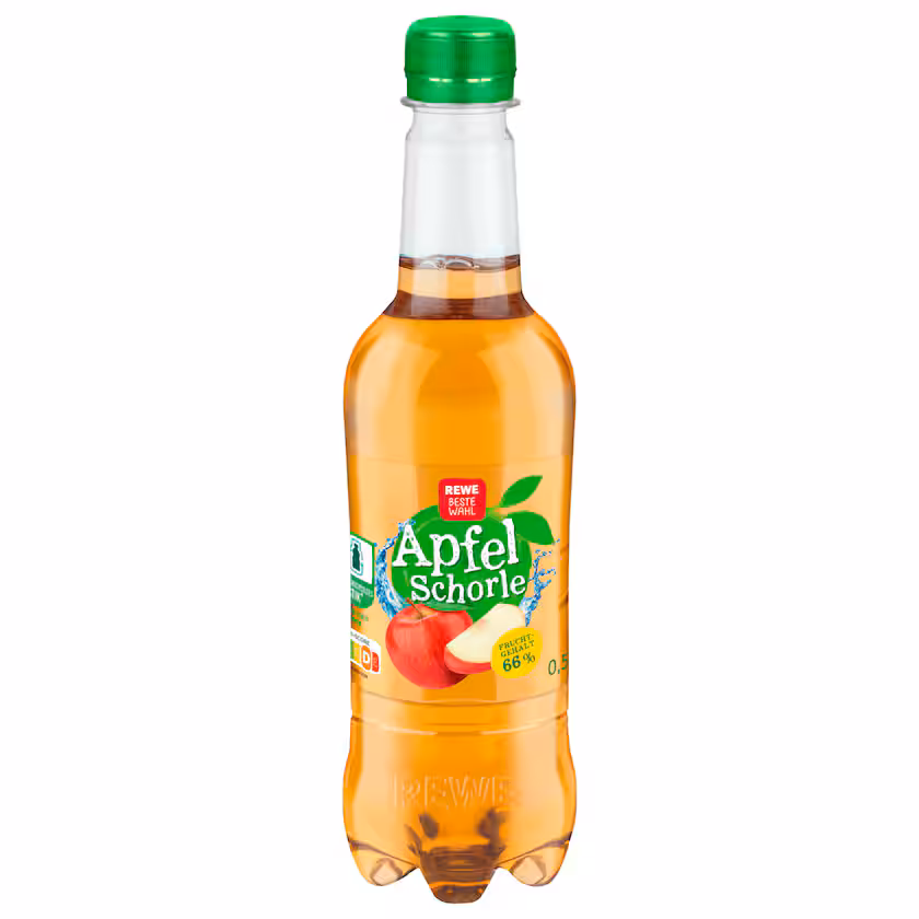 REWE Beste Wahl Apfelschorle 0,5l EINWEG