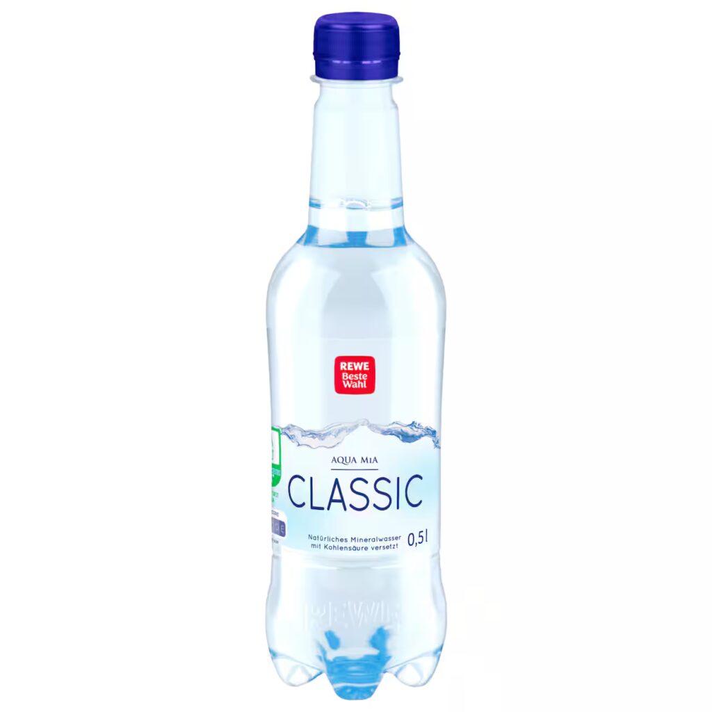 REWE Beste Wahl Mineralwasser Classic 0,5l EINWEG