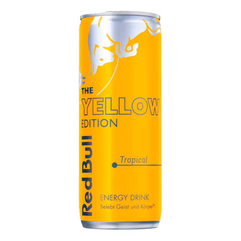 Red Bull Energy Drink Yellow Edition Tropical 0,25l