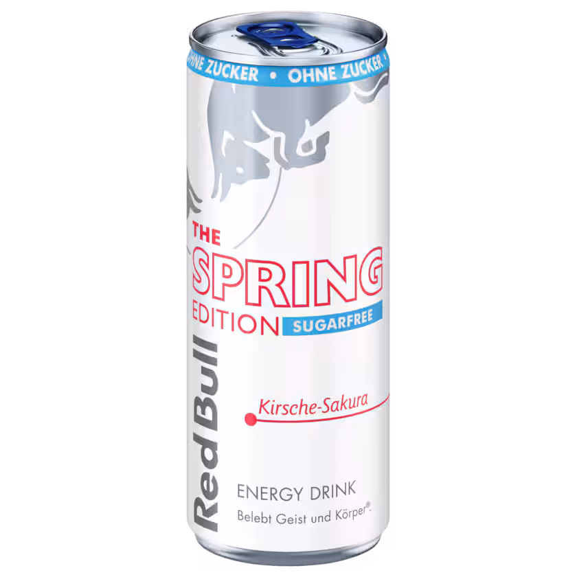 Red Bull Spring Edition Kirsche-Sakura Sugarfree 0,25l EINWEG