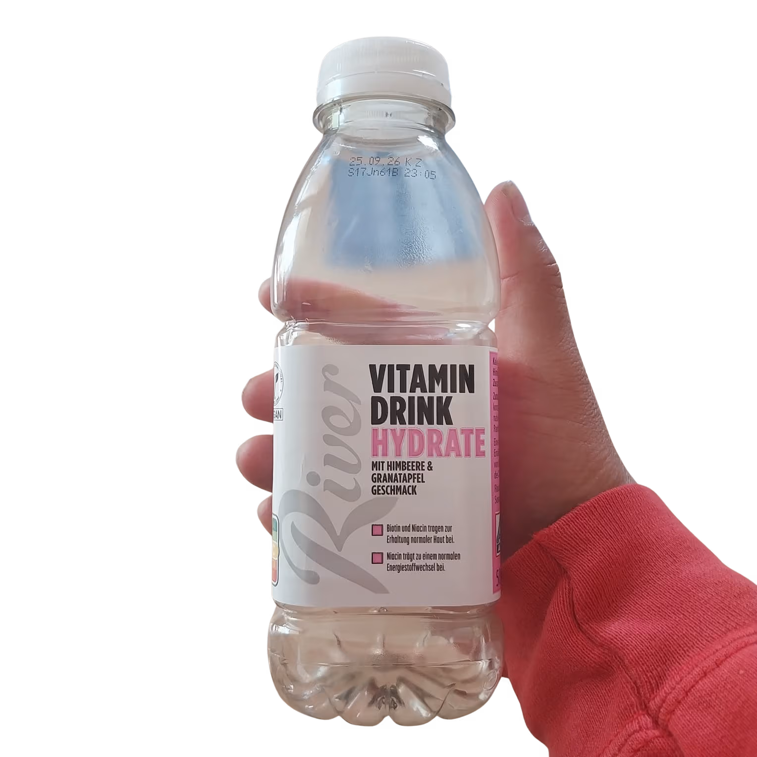 River Vitamin Drink Hydrate Himbeere & Granatapfel 0,5l EINWEG