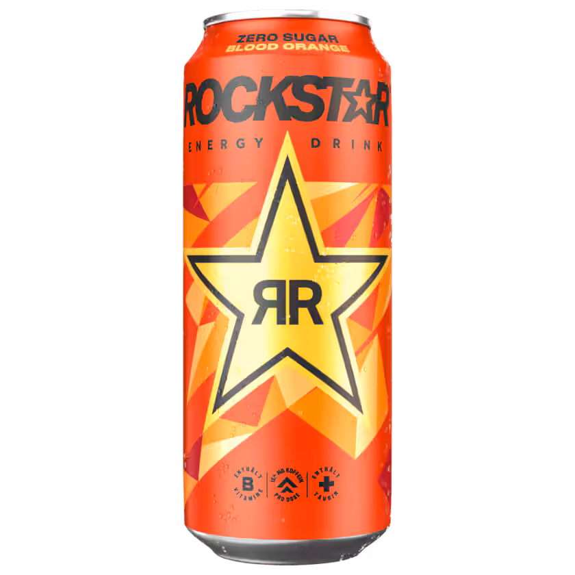 Rockstar Energy Blood Orange Zero Sugar0,5l EINWEG