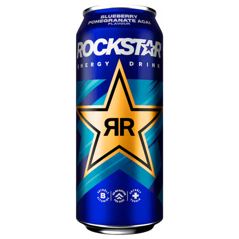 Rockstar Energy Drink Blueberry Pomegranate Acai 0,5l EINWEG