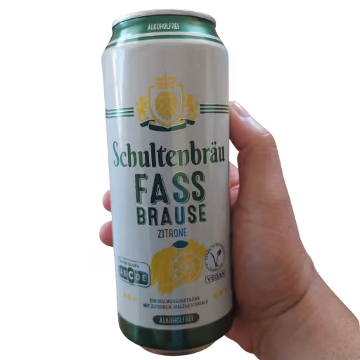 Schultenbräu Fassbrause Zitrone 0,5l EINWEG