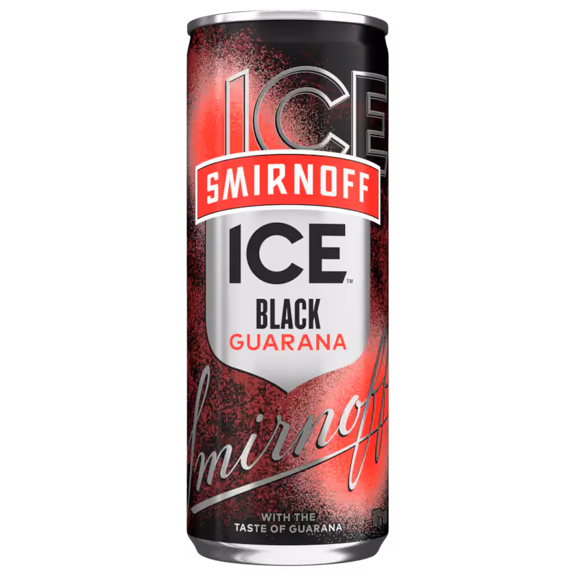 Smirnoff ICE Black Guarana 0,25 l EINWEG