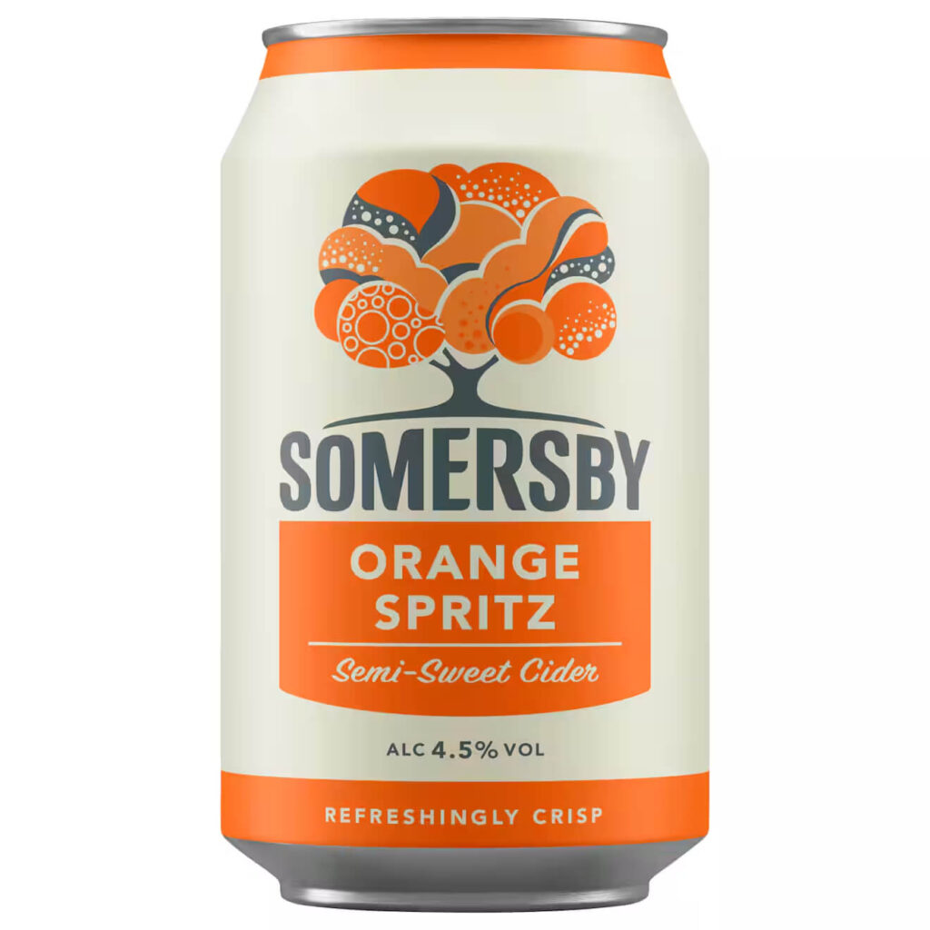 Somersby Orange Spritz Semi-Sweet Cider 0,33l EINWEG