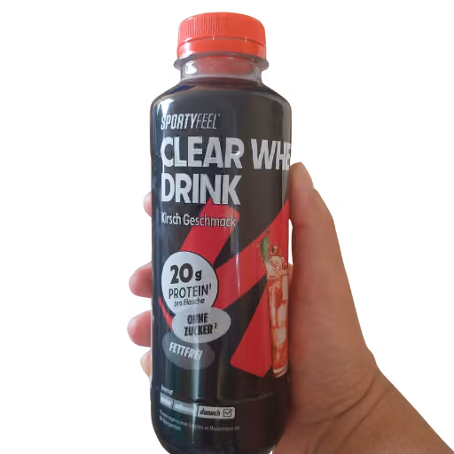 Sportyfeel Clear Whey Drink Kirsch 0,5l EINWEG