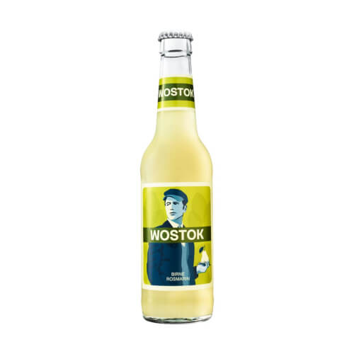 Wostok Birne-Rosmarin 0,33l MEHRWEG