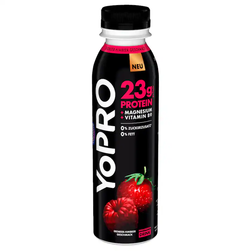 YoPro Erbeer-Himbeer 0,255l EINWEG