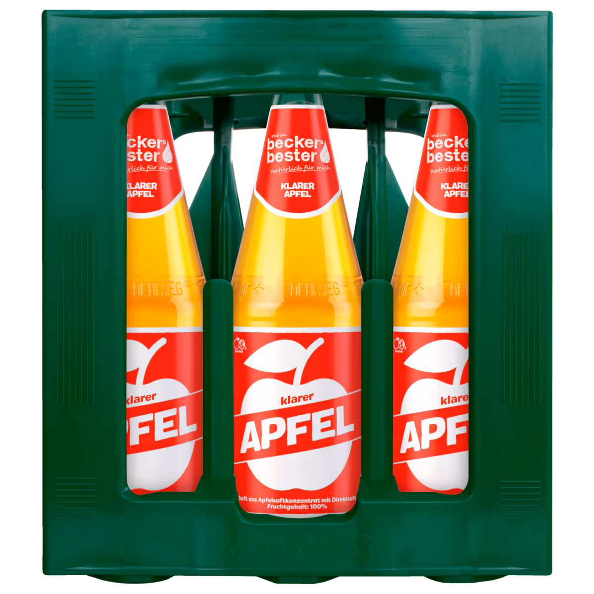 Beckers Bester Apfelsaft klar 6x1l MEHRWEG