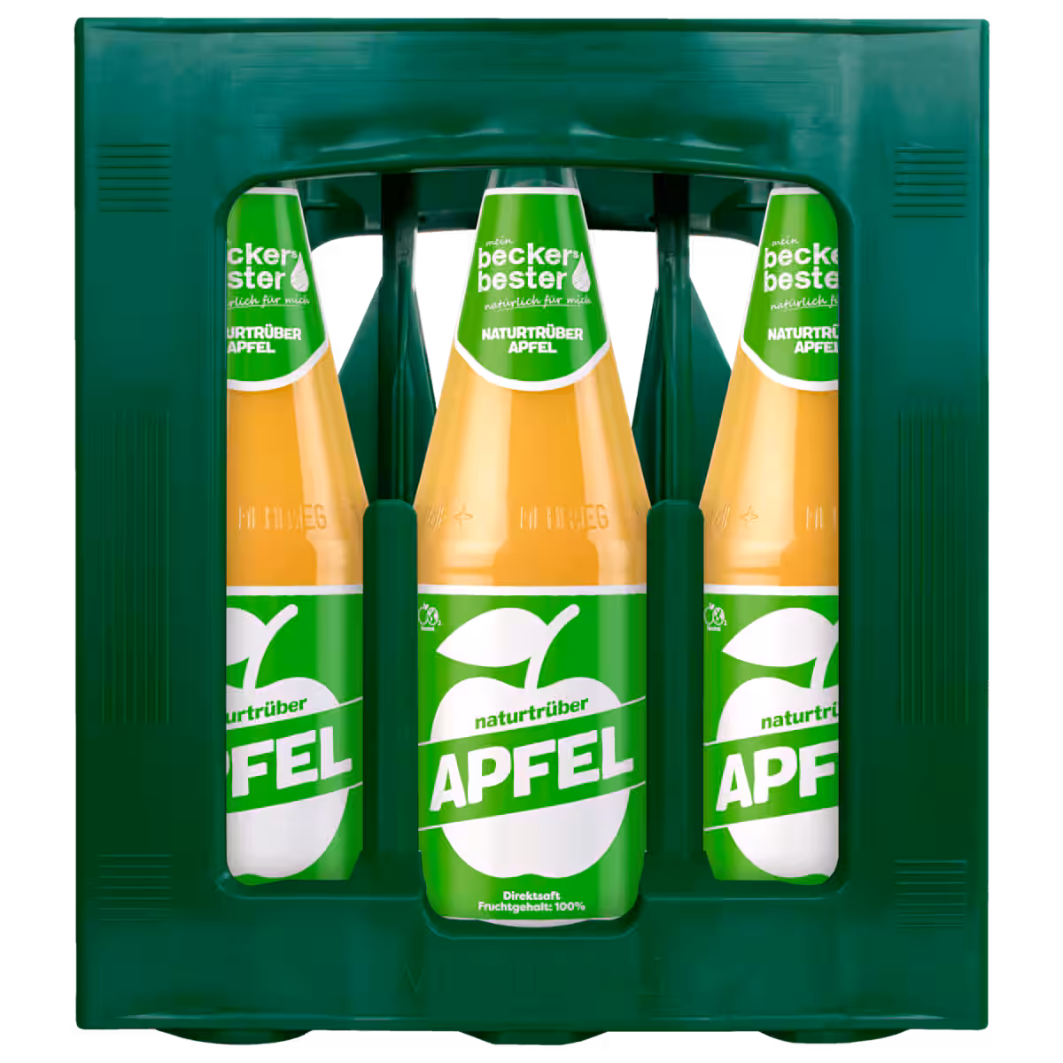 Beckers Bester Apfelsaft naturtrüb 6x1l MEHRWEG